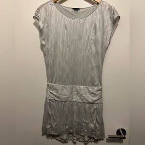 Theory Silver Dress